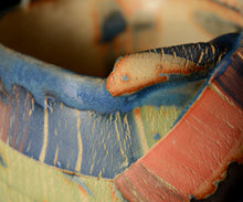 画像をギャラリービューアに読み込む, アーグネスフス 七彩茶盌 あらなみ