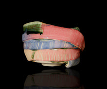 画像をギャラリービューアに読み込む, アーグネスフス 七彩茶盌 うねり