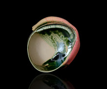 画像をギャラリービューアに読み込む, アーグネスフス 七彩茶盌 うねり