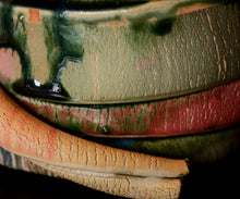 画像をギャラリービューアに読み込む, アーグネスフス 七彩茶盌 うねり