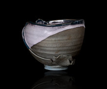 画像をギャラリービューアに読み込む, 加藤真美 フロスト釉茶碗 銘「花嵐」