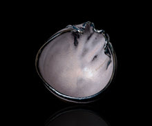 画像をギャラリービューアに読み込む, 加藤真美 フロスト釉茶碗 銘「花嵐」