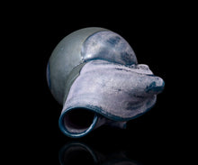 画像をギャラリービューアに読み込む, 加藤真美 ラベンダーフロスト釉 黒磁花入