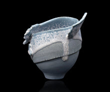 画像をギャラリービューアに読み込む, 加藤真美 フロスト釉 片翼花入