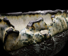 画像をギャラリービューアに読み込む, 加藤真美 フロスト釉 黒酒盃B