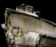 画像をギャラリービューアに読み込む, 加藤真美 フロスト釉 黒酒盃B