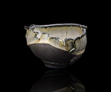 画像をギャラリービューアに読み込む, 加藤真美 フロスト釉 黒磁片口