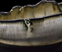 画像をギャラリービューアに読み込む, 加藤真美 フロスト釉 黒磁片口