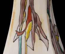 画像をギャラリービューアに読み込む, 村松道 銹朽手 百合文長方瓶