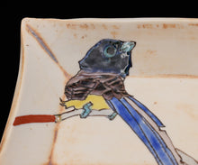 画像をギャラリービューアに読み込む, 村松道 銹朽手 三光鳥文銘々皿 二枚組