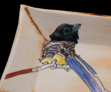 画像をギャラリービューアに読み込む, 村松道 銹朽手 三光鳥文銘々皿 二枚組