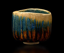 画像をギャラリービューアに読み込む, 鈴木徹 三彩茶盌