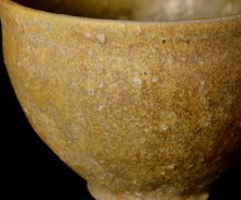 画像をギャラリービューアに読み込む, 三藤るい 青唐津茶碗 銘「金沙梨」