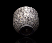 画像をギャラリービューアに読み込む, 多田幸史 幾何紋白金彩 湯呑