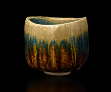 画像をギャラリービューアに読み込む, 鈴木徹 三彩茶盌