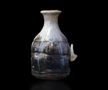 画像をギャラリービューアに読み込む, 岡本作礼 朝鮮唐津花入 銘「窯の幸」