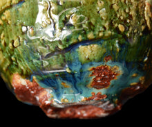 画像をギャラリービューアに読み込む, 松崎幹 織部白掛分茶盌