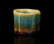 画像をギャラリービューアに読み込む, 鈴木徹 三彩ぐい呑
