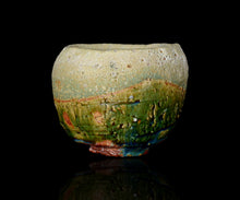 画像をギャラリービューアに読み込む, 松崎幹 織部白掛分茶盌