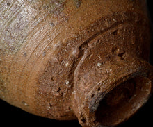 画像をギャラリービューアに読み込む, 通次廣 釘彫伊羅保茶盌