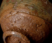 画像をギャラリービューアに読み込む, 通次廣 釘彫伊羅保茶盌