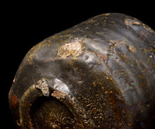 画像をギャラリービューアに読み込む, 岡本作礼 黒唐津茶盌