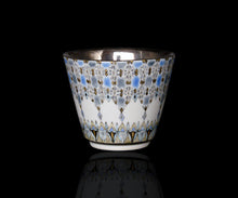 画像をギャラリービューアに読み込む, 多田幸史 幾何紋金白金彩ぐい呑