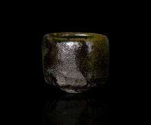 画像をギャラリービューアに読み込む, 三藤るい 黒唐津ぐい呑A
