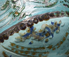 画像をギャラリービューアに読み込む, アリシェルナジロフ 波草文線刻一珍茶碗