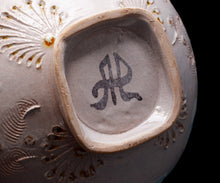 画像をギャラリービューアに読み込む, アリシェルナジロフ 青花線刻茶碗