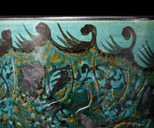 画像をギャラリービューアに読み込む, アリシェルナジロフ 草花文筒茶碗