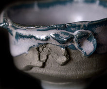 画像をギャラリービューアに読み込む, 加藤真美 フロスト釉 酒盃