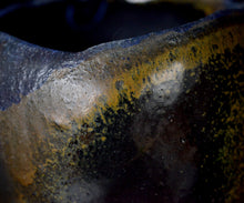 画像をギャラリービューアに読み込む, 後関裕士 蒼変黒茶盌 La nuit étoilée #25