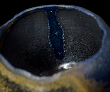 画像をギャラリービューアに読み込む, 後関裕士 蒼変黒茶盌 La nuit étoilée #25