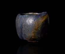 画像をギャラリービューアに読み込む, 後関裕士 蒼変黒茶盌 La nuit étoilée #25