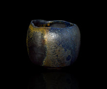 画像をギャラリービューアに読み込む, 後関裕士 蒼変黒茶盌 La nuit étoilée #25