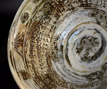 画像をギャラリービューアに読み込む, 小林勇超 信楽印花文茶盌