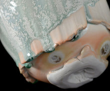 画像をギャラリービューアに読み込む, 加藤真美 フロスト釉茶碗 銘「コノハナ」