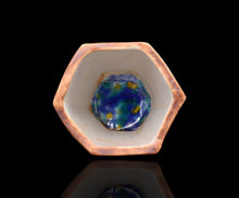 画像をギャラリービューアに読み込む, 村松道 銹朽手 海月文六角酒呑B