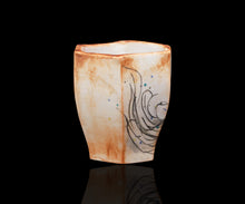 画像をギャラリービューアに読み込む, 村松道 銹朽手 海月文六角酒呑B