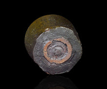 画像をギャラリービューアに読み込む, 三藤るい 黒唐津刳貫茶碗