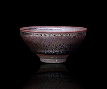 画像をギャラリービューアに読み込む, 古谷宣幸 桃銀油滴天目盃A