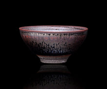 画像をギャラリービューアに読み込む, 古谷宣幸 桃銀油滴天目盃A