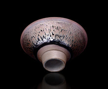 画像をギャラリービューアに読み込む, 古谷宣幸 桃銀油滴天目盃B