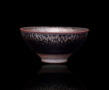 画像をギャラリービューアに読み込む, 古谷宣幸 桃銀油滴天目盃C