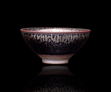画像をギャラリービューアに読み込む, 古谷宣幸 桃銀油滴天目盃C