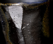 画像をギャラリービューアに読み込む, 後関裕士 蒼変黒削茶盌 La nuit étoilée #26