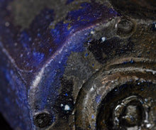 画像をギャラリービューアに読み込む, 後関裕士 蒼変黒削茶盌 La nuit étoilée #26