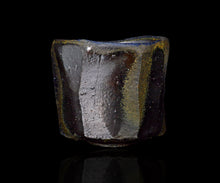 画像をギャラリービューアに読み込む, 後関裕士 蒼変黒削茶盌 La nuit étoilée #26