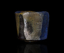 画像をギャラリービューアに読み込む, 後関裕士 蒼変黒削茶盌 La nuit étoilée #26